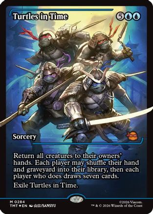 Turtles in Time (Showcase) (284) [Teenage Mutant Ninja Turtles] foil - Deck Out Gaming