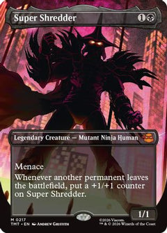 Super Shredder (Borderless) (217) [Teenage Mutant Ninja Turtles] - Deck Out Gaming