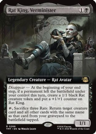 Rat King, Verminister (Extended Art) (266) [Teenage Mutant Ninja Turtles] - Deck Out Gaming