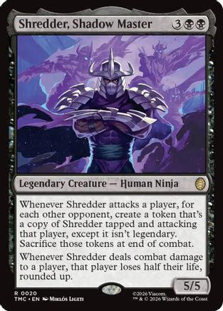 Shredder, Shadow Master (20) [Commander: Teenage Mutant Ninja Turtles] - Deck Out Gaming