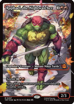 Raphael, the Nightwatcher (Showcase) (287) [Teenage Mutant Ninja Turtles] foil - Deck Out Gaming