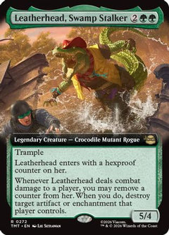 Leatherhead, Swamp Stalker (Extended Art) (272) [Teenage Mutant Ninja Turtles] foil - Deck Out Gaming
