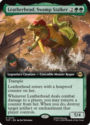 Leatherhead, Swamp Stalker (Extended Art) (272) [Teenage Mutant Ninja Turtles] foil - Deck Out Gaming