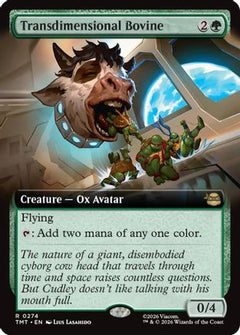 Transdimensional Bovine (Extended Art) (274) [Teenage Mutant Ninja Turtles] - Deck Out Gaming