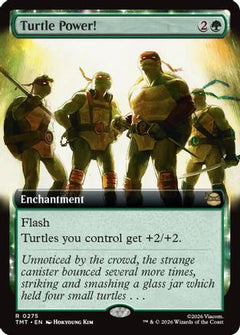 Turtle Power! (Extended Art) (275) [Teenage Mutant Ninja Turtles] foil - Deck Out Gaming
