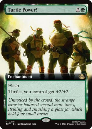 Turtle Power! (Extended Art) (275) [Teenage Mutant Ninja Turtles] - Deck Out Gaming