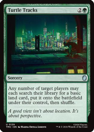 Turtle Tracks (129) [Commander: Teenage Mutant Ninja Turtles] - Deck Out Gaming