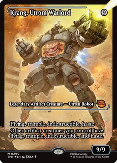 Krang, Utrom Warlord (Showcase) (290) [Teenage Mutant Ninja Turtles] foil - Deck Out Gaming