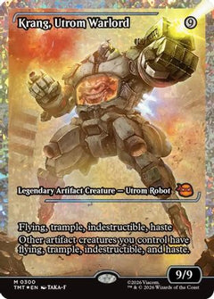 Krang, Utrom Warlord (Showcase) (Fracture Foil) (300) [Teenage Mutant Ninja Turtles] foil - Deck Out Gaming