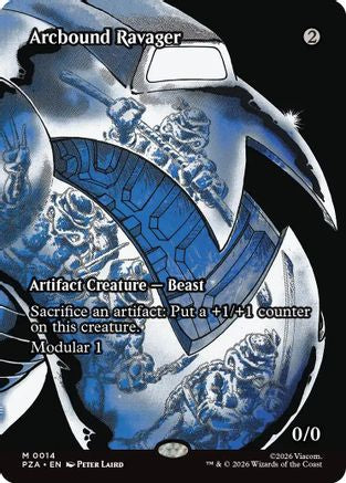 Arcbound Ravager (Borderless) (14) [Teenage Mutant Ninja Turtles Eternal-Legal] foil - Deck Out Gaming