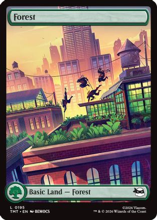 Forest (0195) (195) [Teenage Mutant Ninja Turtles] - Deck Out Gaming