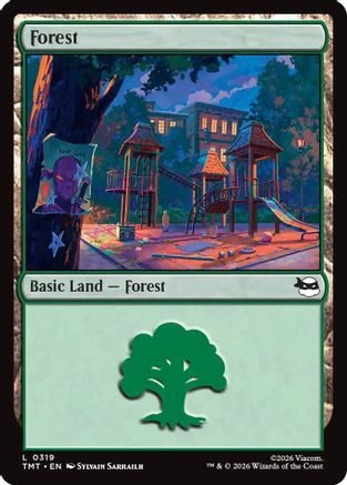 Forest (0319) (319) [Teenage Mutant Ninja Turtles] - Deck Out Gaming