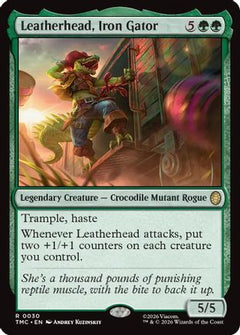 Leatherhead, Iron Gator (30) [Commander: Teenage Mutant Ninja Turtles] - Deck Out Gaming
