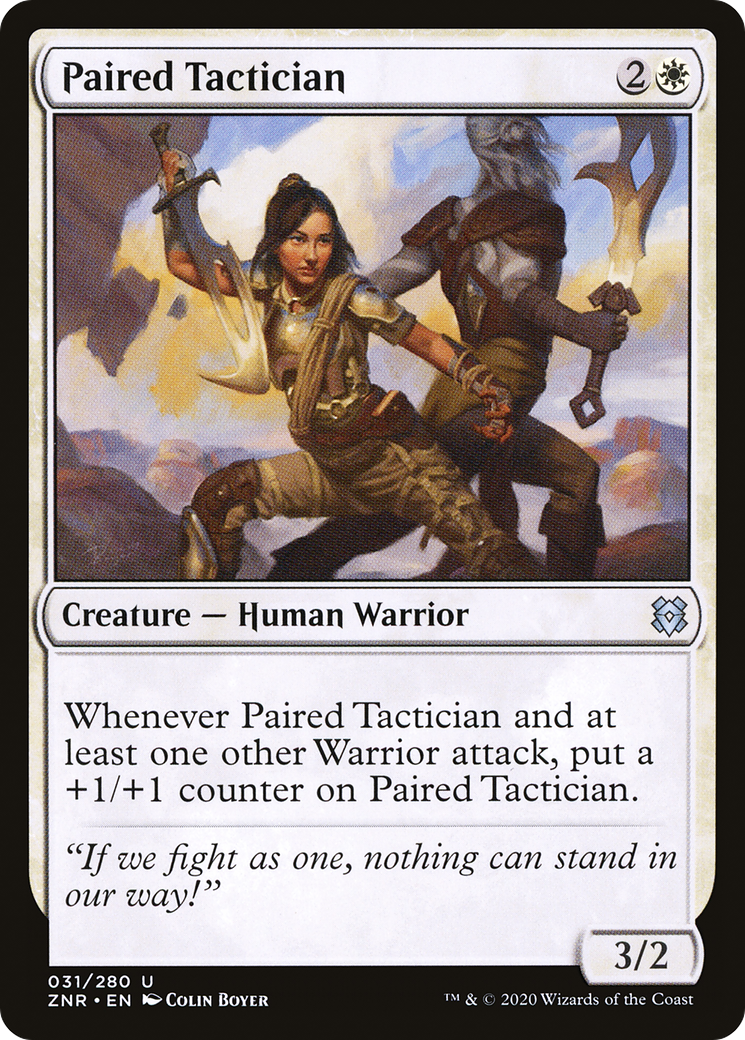 Paired Tactician (31) [Zendikar Rising] foil - Deck Out Gaming