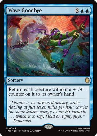 Wave Goodbye (46) [Commander: Teenage Mutant Ninja Turtles] - Deck Out Gaming