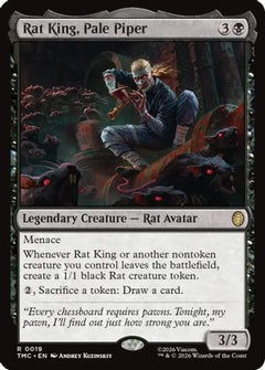 Rat King, Pale Piper (19) [Commander: Teenage Mutant Ninja Turtles] - Deck Out Gaming