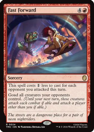 Fast Forward (24) [Commander: Teenage Mutant Ninja Turtles] - Deck Out Gaming