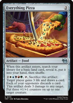 Everything Pizza (173) [Teenage Mutant Ninja Turtles] foil - Deck Out Gaming