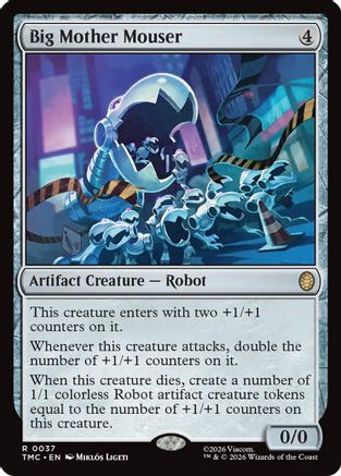 Big Mother Mouser (37) [Commander: Teenage Mutant Ninja Turtles] - Deck Out Gaming