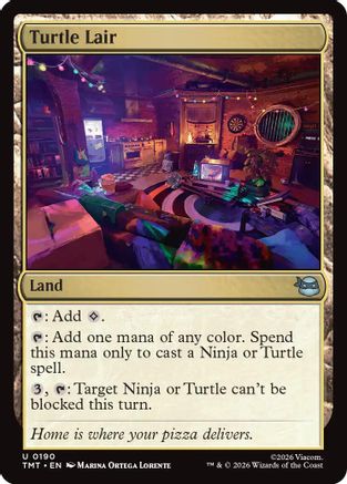 Turtle Lair (190) [Teenage Mutant Ninja Turtles] - Deck Out Gaming