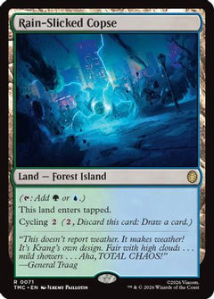 Rain-Slicked Copse (71) [Commander: Teenage Mutant Ninja Turtles] - Deck Out Gaming