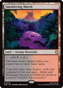 Smoldering Marsh (73) [Commander: Teenage Mutant Ninja Turtles] - Deck Out Gaming