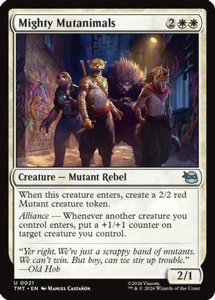 Mighty Mutanimals (21) [Teenage Mutant Ninja Turtles] - Deck Out Gaming