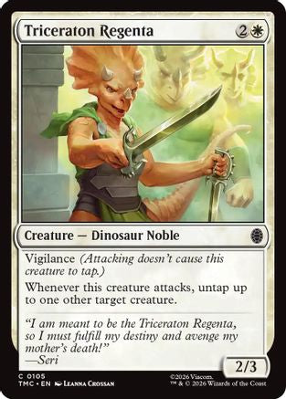 Triceraton Regenta (105) [Commander: Teenage Mutant Ninja Turtles] - Deck Out Gaming