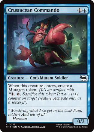 Crustacean Commando (33) [Teenage Mutant Ninja Turtles] - Deck Out Gaming