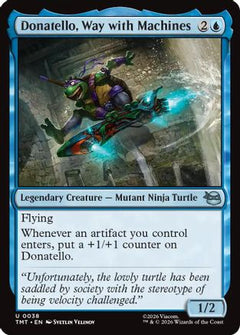 Donatello, Way with Machines (38) [Teenage Mutant Ninja Turtles] foil - Deck Out Gaming