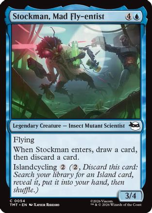 Stockman, Mad Fly-entist (54) [Teenage Mutant Ninja Turtles] - Deck Out Gaming