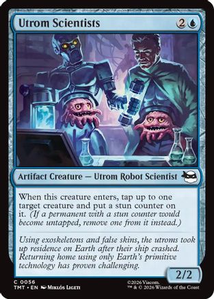 Utrom Scientists (56) [Teenage Mutant Ninja Turtles] foil - Deck Out Gaming