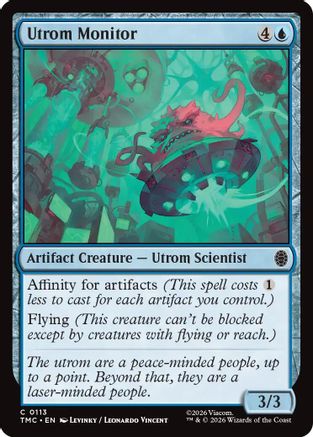 Utrom Monitor (113) [Commander: Teenage Mutant Ninja Turtles] - Deck Out Gaming