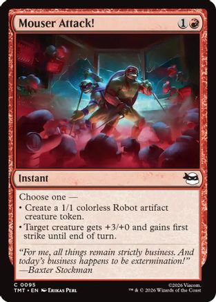 Mouser Attack! (95) [Teenage Mutant Ninja Turtles] foil - Deck Out Gaming