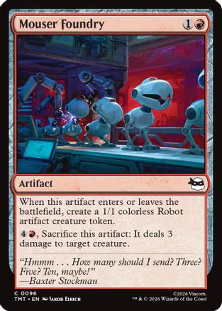 Mouser Foundry (96) [Teenage Mutant Ninja Turtles] foil - Deck Out Gaming