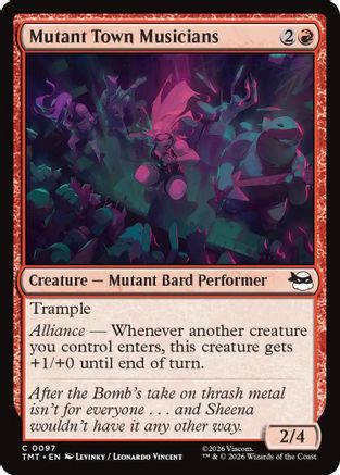 Mutant Town Musicians (97) [Teenage Mutant Ninja Turtles] - Deck Out Gaming