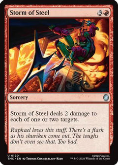 Storm of Steel (120) [Commander: Teenage Mutant Ninja Turtles] - Deck Out Gaming