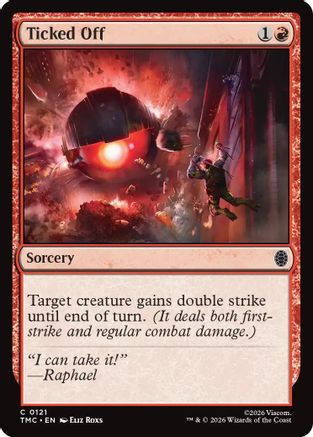 Ticked Off (121) [Commander: Teenage Mutant Ninja Turtles] - Deck Out Gaming