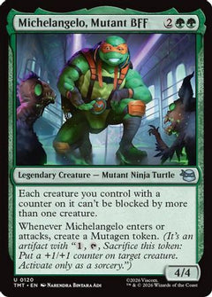 Michelangelo, Mutant BFF (120) [Teenage Mutant Ninja Turtles] foil - Deck Out Gaming