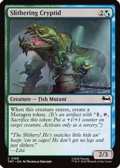 Slithering Cryptid (168) [Teenage Mutant Ninja Turtles] foil - Deck Out Gaming