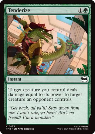 Tenderize (133) [Teenage Mutant Ninja Turtles] foil - Deck Out Gaming