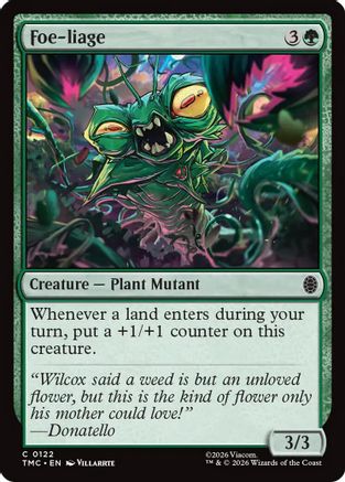 Foe-liage (122) [Commander: Teenage Mutant Ninja Turtles] - Deck Out Gaming