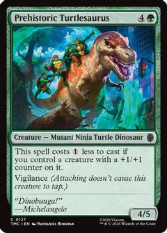 Prehistoric Turtlesaurus (127) [Commander: Teenage Mutant Ninja Turtles] - Deck Out Gaming