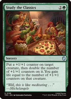 Study the Classics (128) [Commander: Teenage Mutant Ninja Turtles] - Deck Out Gaming