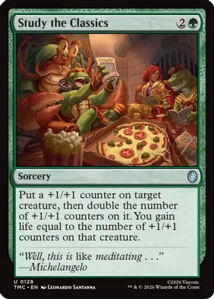 Study the Classics (128) [Commander: Teenage Mutant Ninja Turtles] - Deck Out Gaming