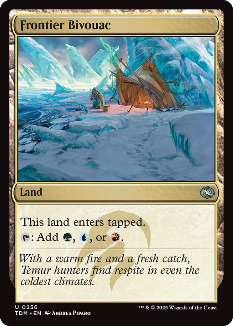 Frontier Bivouac (256) [Tarkir: Dragonstorm] foil - Deck Out Gaming