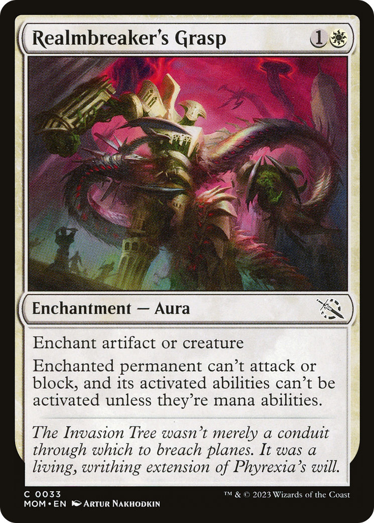 Realmbreaker's Grasp (33) [March of the Machine] foil - Deck Out Gaming