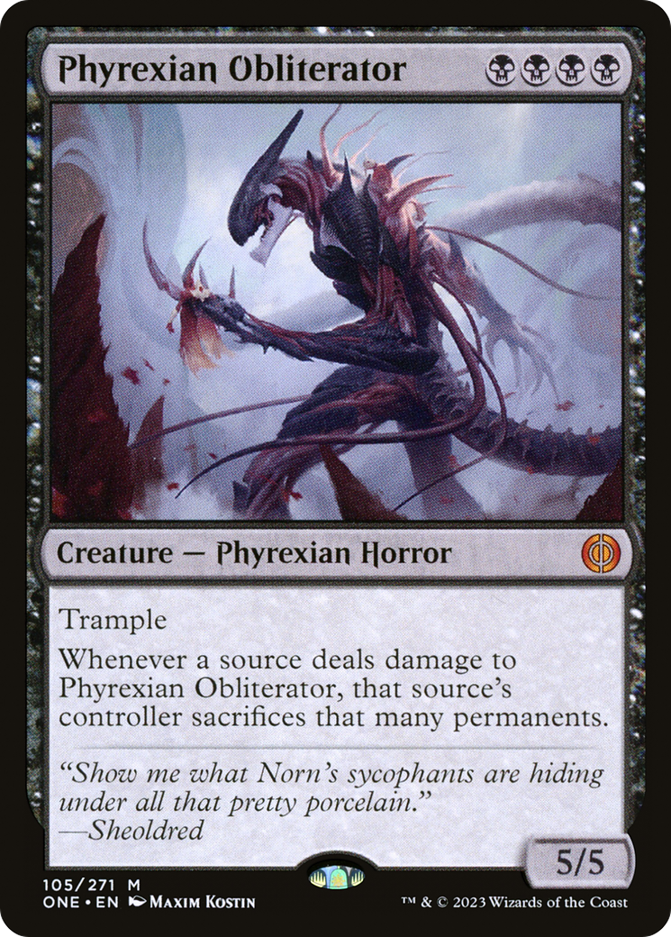 Phyrexian Obliterator (105) [Phyrexia: All Will Be One] - Deck Out Gaming