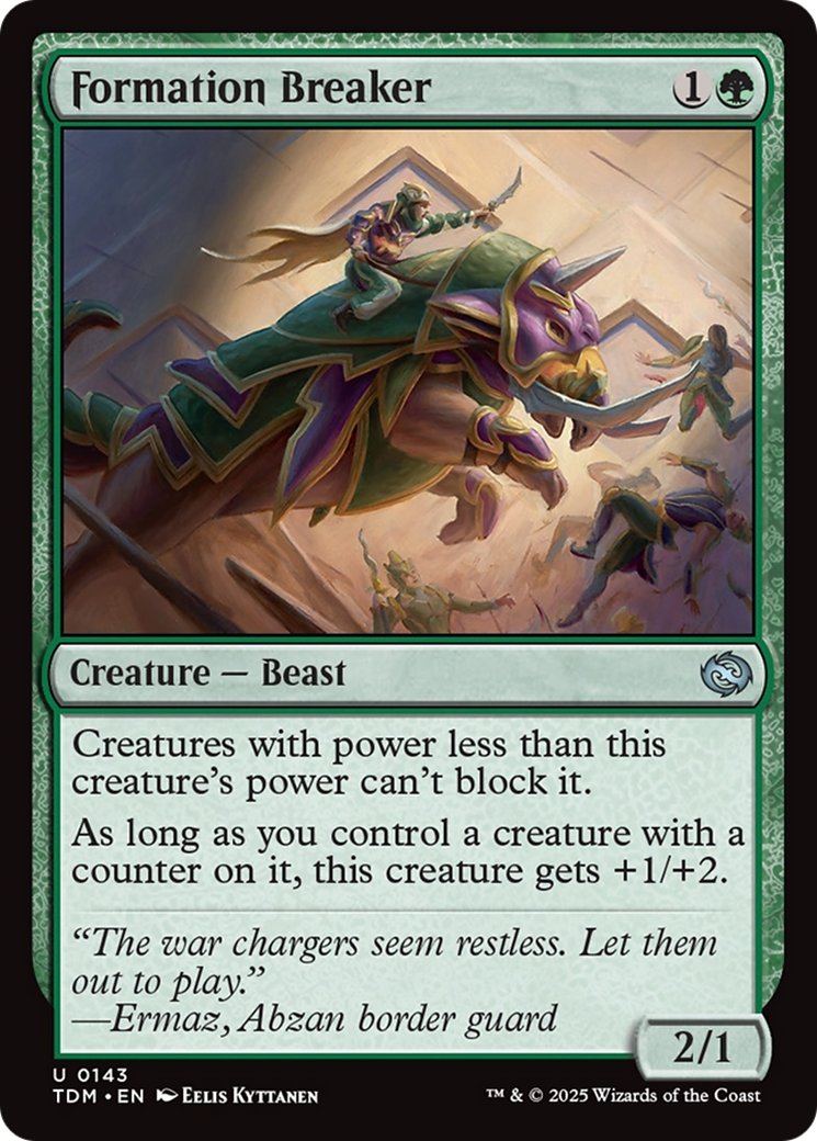 Formation Breaker (143) [Tarkir: Dragonstorm] foil - Deck Out Gaming
