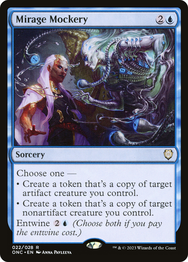Mirage Mockery (22) [Phyrexia: All Will Be One Commander] - Deck Out Gaming